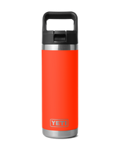 Rambler 18oz Straw Bottle in Solar Flare