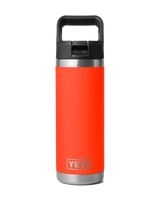 Rambler 18oz Straw Bottle in Solar Flare