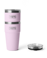 The Yeti Rambler 20oz Stackable Cup in Cherry Blossom