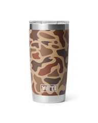 The Yeti Rambler 20oz Tumbler in Wetlands Camo