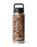 The Yeti Rambler 26oz Bottle with Chug Cap in Wetlands Camo