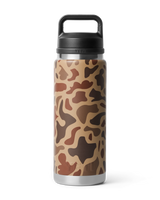 The Yeti Rambler 26oz Bottle with Chug Cap in Wetlands Camo