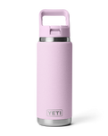 The Yeti Rambler 26oz Bottle with Straw Cap in Cherry Blossom