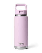 The Yeti Rambler 26oz Bottle with Straw Cap in Cherry Blossom