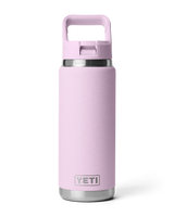 The Yeti Rambler 26oz Bottle with Straw Cap in Cherry Blossom