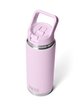 The Yeti Rambler 26oz Bottle with Straw Cap in Cherry Blossom