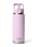 The Yeti Rambler 26oz Bottle with Straw Cap in Cherry Blossom