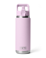 The Yeti Rambler 26oz Bottle with Straw Cap in Cherry Blossom