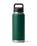 The Yeti Rambler 36oz Bottle with Chug Cap in Black Forest Green