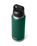 The Yeti Rambler 36oz Bottle with Chug Cap in Black Forest Green