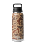 The Yeti Rambler 36oz Bottle with Chug Cap in Wetlands Camo