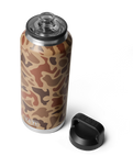 The Yeti Rambler 36oz Bottle with Chug Cap in Wetlands Camo