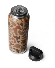 The Yeti Rambler 36oz Bottle with Chug Cap in Wetlands Camo