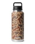 The Yeti Rambler 46oz Bottle with Chug Cap in Wetlands Camo