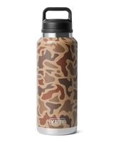 The Yeti Rambler 46oz Bottle with Chug Cap in Wetlands Camo
