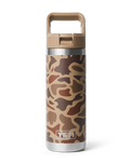 The Yeti Rambler 18oz Straw Bottle in Wetlands Camo