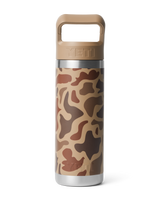 The Yeti Rambler 18oz Straw Bottle in Wetlands Camo