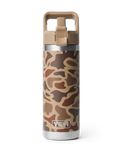 The Yeti Rambler 18oz Straw Bottle in Wetlands Camo