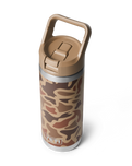 The Yeti Rambler 18oz Straw Bottle in Wetlands Camo