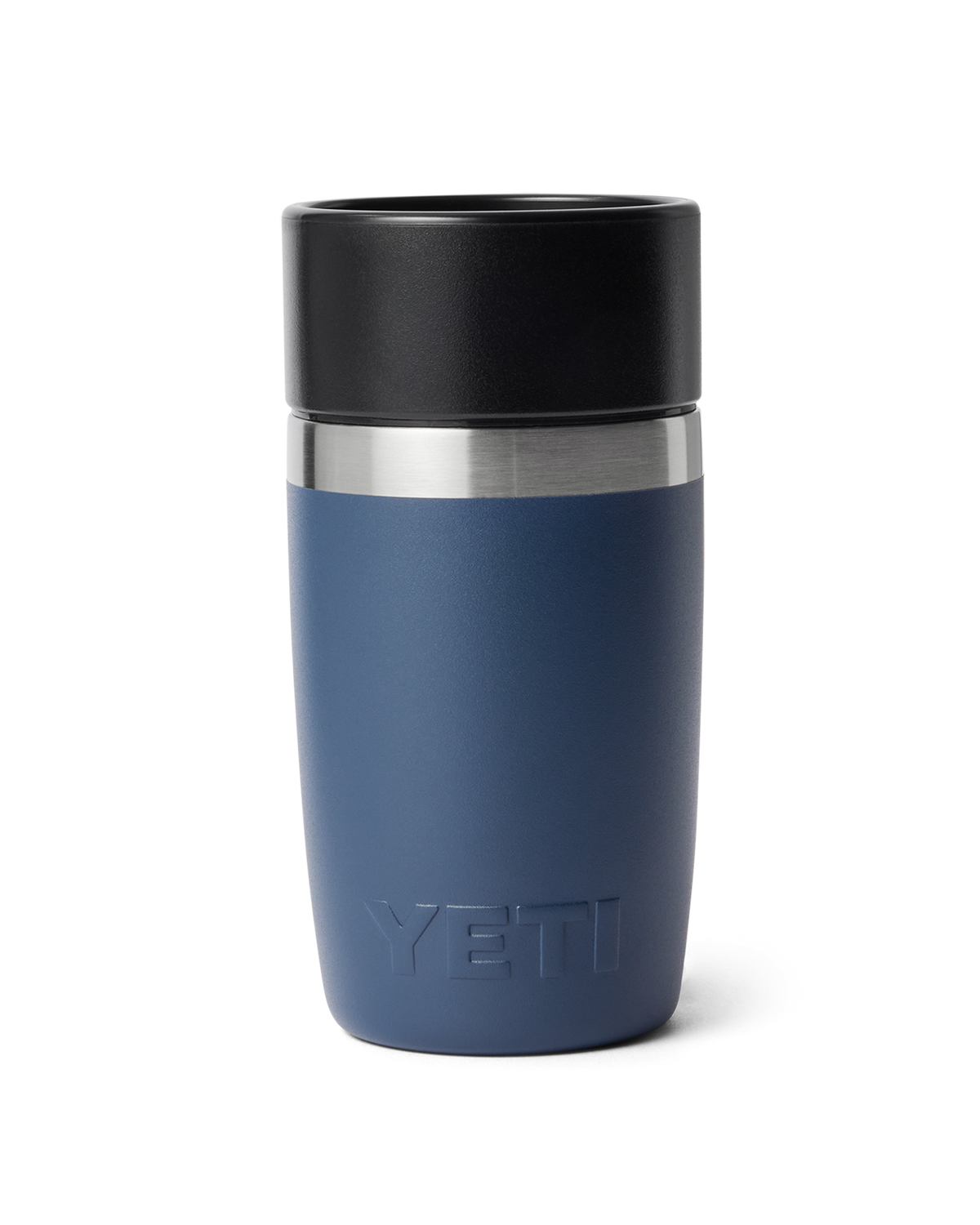 The Yeti Rambler 8oz Travel Bottle in Navy