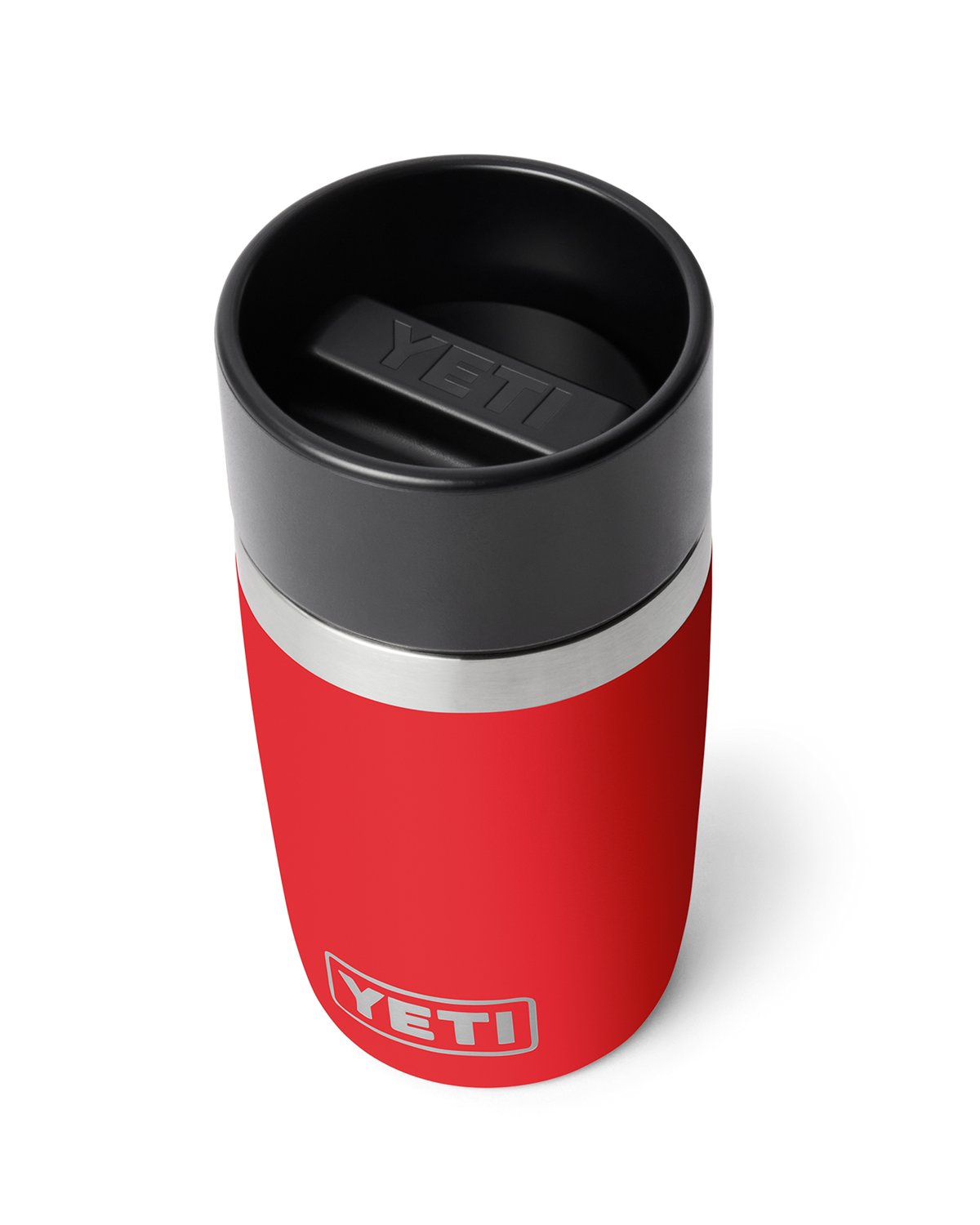 The Yeti Rambler 8oz Travel Bottle in Rescue Red | Available at Anns Cottage