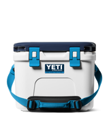 Roadie 15 Cooler in White & Blue