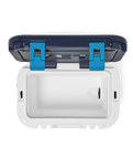 Roadie 15 Cooler in White & Blue