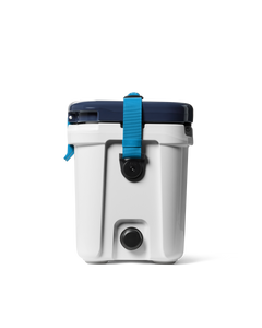 Roadie 15 Cooler in White & Blue