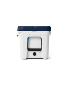 Tundra 45 Cooler in White & Blue