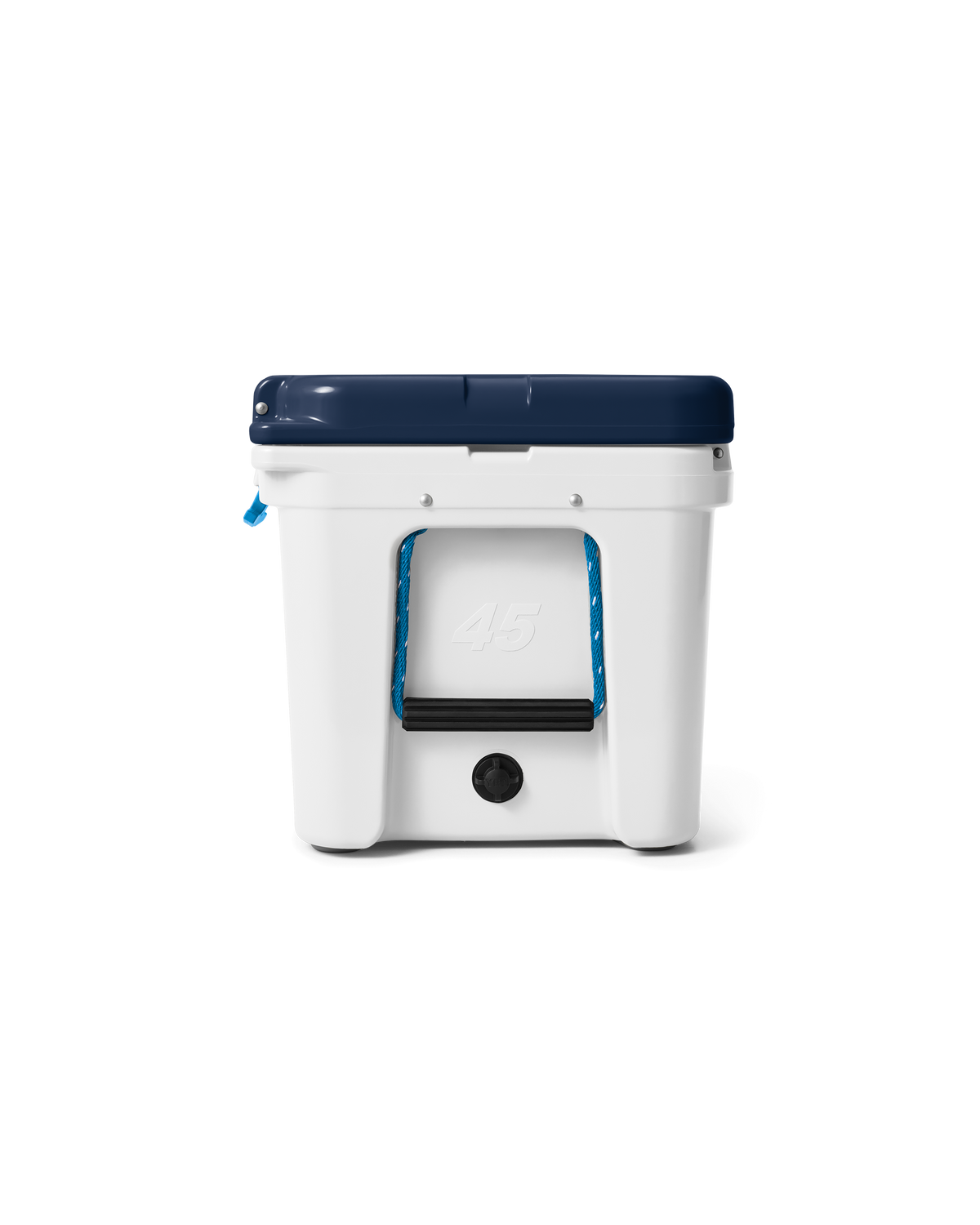 Tundra 45 Cooler in White & Blue