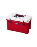 Tundra 45 Cooler in Rescue Red, White & Navy