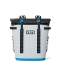Hopper M20 Soft Backpack Cooler in Fog Grey & Blue
