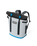 Hopper M20 Soft Backpack Cooler in Fog Grey & Blue