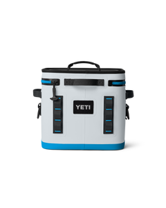 Hopper Flip 12 Soft Cooler in Fog Grey & Blue