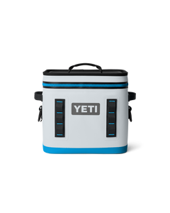 Hopper Flip 12 Soft Cooler in Fog Grey & Blue