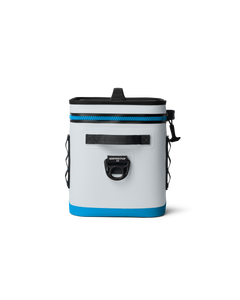 Hopper Flip 12 Soft Cooler in Fog Grey & Blue