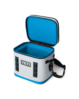 Hopper Flip 12 Soft Cooler in Fog Grey & Blue