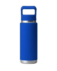 Rambler 26oz Bottle with Straw Cap in Royal Blue
