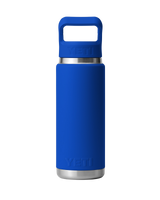 Rambler 26oz Bottle with Straw Cap in Royal Blue