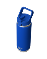 Rambler 26oz Bottle with Straw Cap in Royal Blue