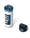 Rambler 18oz Bottle with Chug Cap in White & Blue