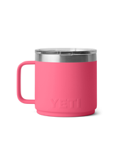 The Yeti Rambler 14oz Stackable Mug with DuraSip™ Ceramic Lining in Tropical Pink