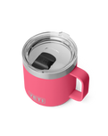 The Yeti Rambler 14oz Stackable Mug with DuraSip™ Ceramic Lining in Tropical Pink