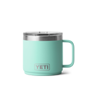 The Yeti Rambler 14oz Stackable Mug with DuraSip™ Ceramic Lining in Seafoam