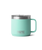 The Yeti Rambler 14oz Stackable Mug with DuraSip™ Ceramic Lining in Seafoam