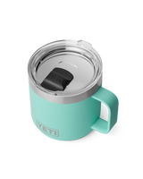 The Yeti Rambler 14oz Stackable Mug with DuraSip™ Ceramic Lining in Seafoam