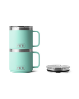 The Yeti Rambler 14oz Stackable Mug with DuraSip™ Ceramic Lining in Seafoam