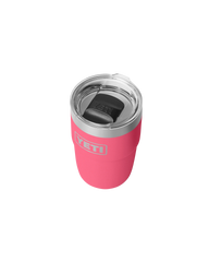 Rambler 8oz Stackable Tumbler with DuraSip™ Ceramic Lining in Tropical Pink