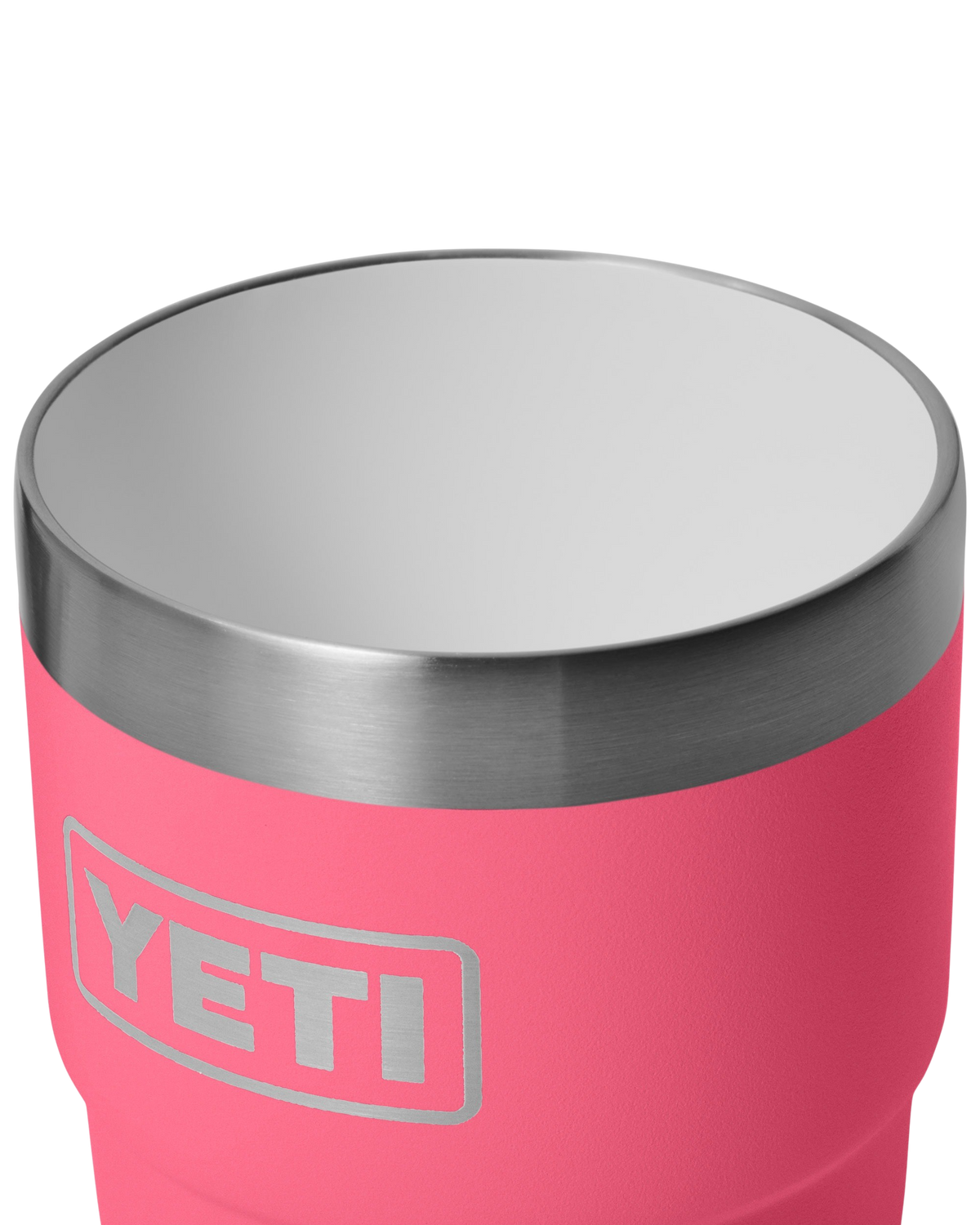 Rambler 8oz Stackable Tumbler with DuraSip™ Ceramic Lining in Tropical Pink