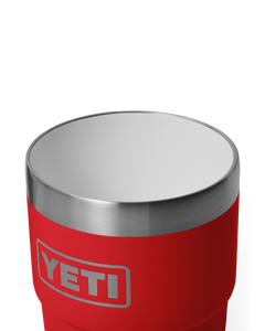 Rambler 8oz Stackable Tumbler with DuraSip™ Ceramic Lining in Rescue Red